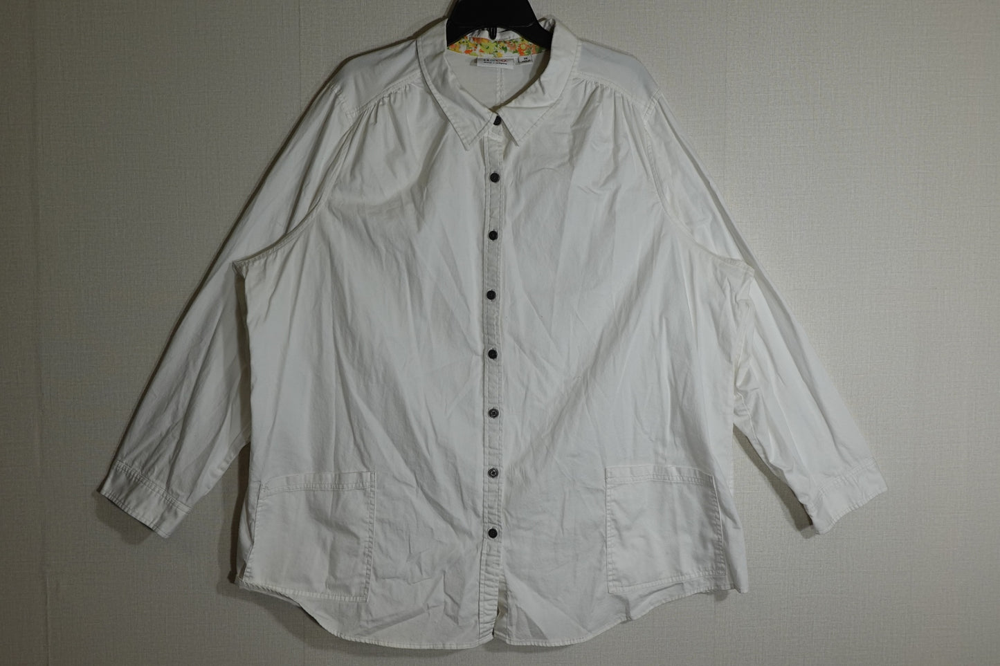 D & Co, 3/4 SLEEVE TOP, 3X