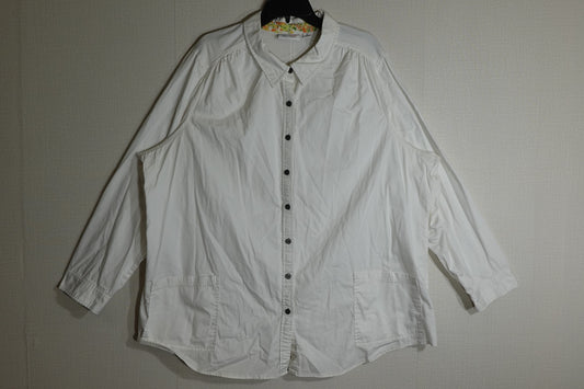 D & Co, 3/4 SLEEVE TOP, 3X