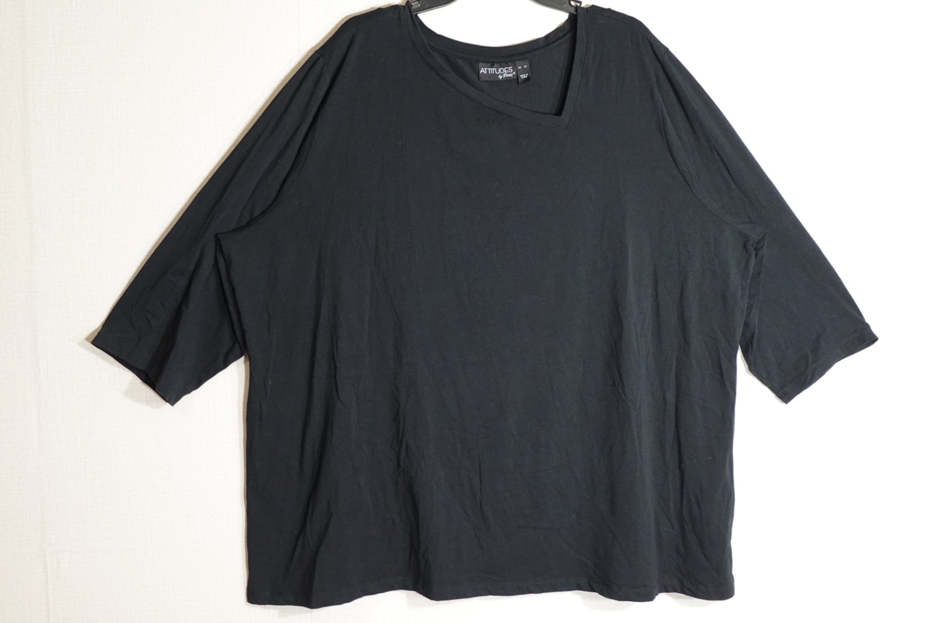 Attitudes by Renee, 3/4 Sleeves Top, 4X