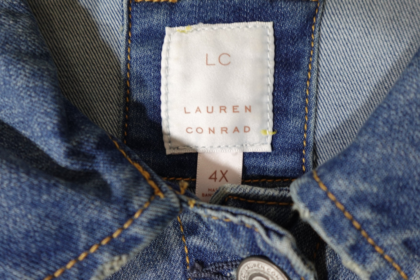 Lauren Conrad, Denim Jacket, 4X