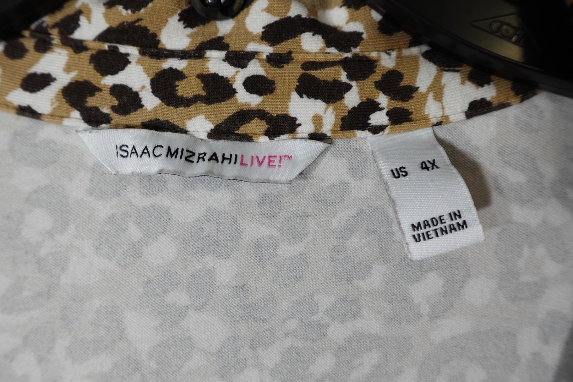 Isaac Mizrahi Live, 3/4 Sleeve Top, 4X