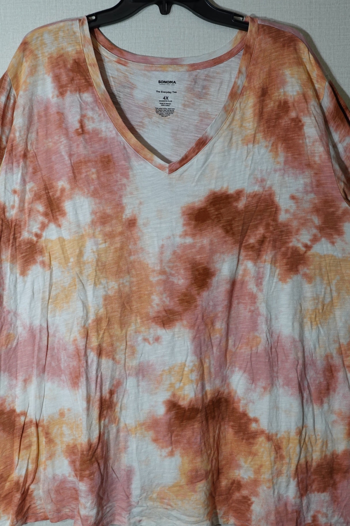 Sonoma, Long Sleeves Top, 4X