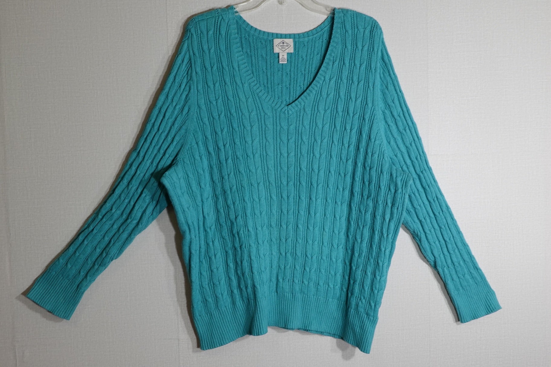St. John's Bay, sweater, 3X