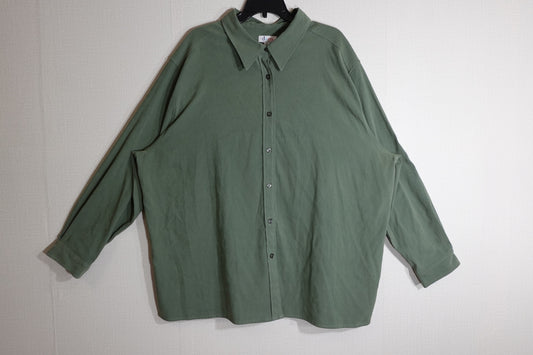D & Co, 3/4 SLEEVE TOP, 3X