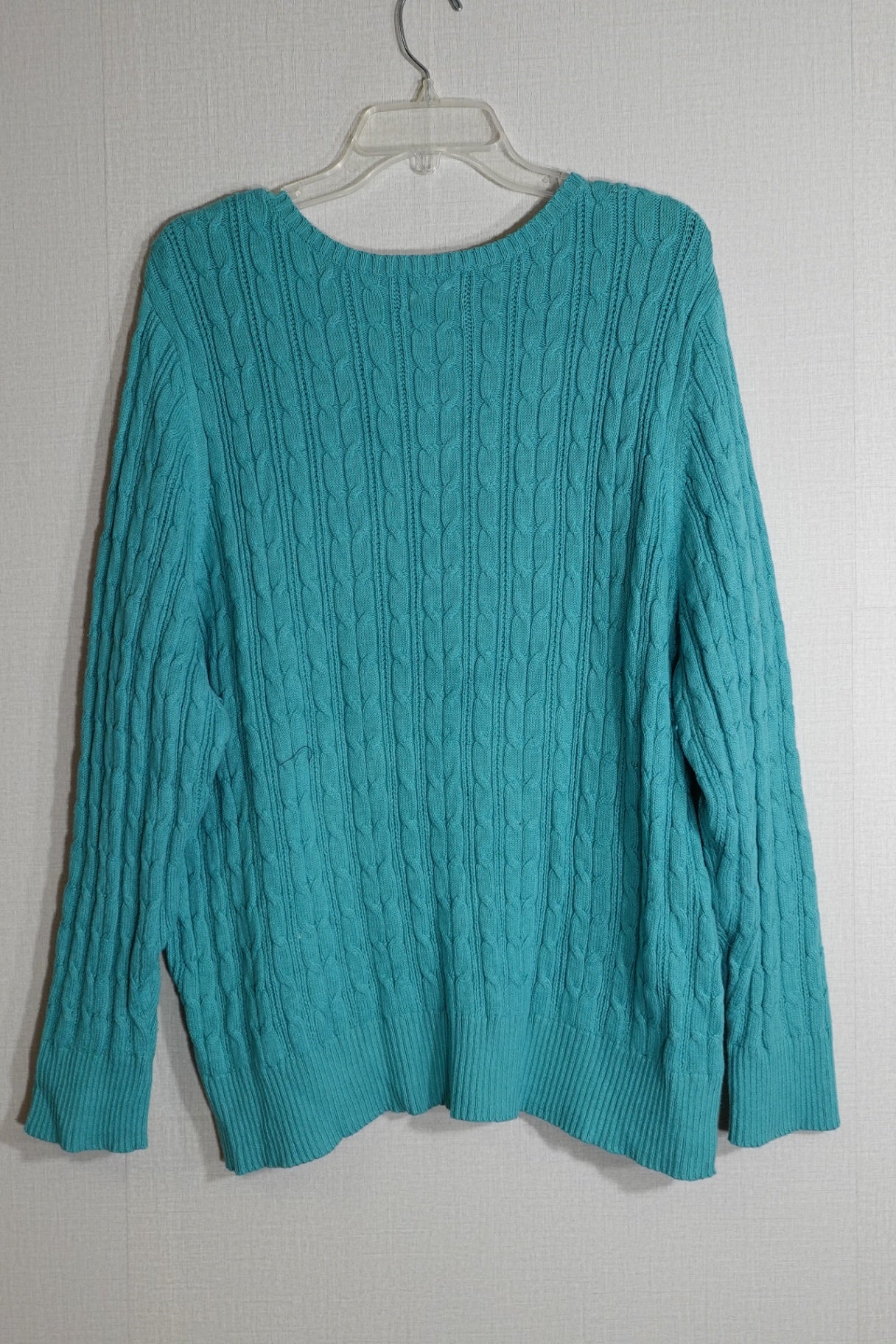 St. John's Bay, sweater, 3X