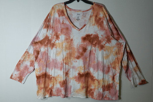 Sonoma, Long Sleeves Top, 4X