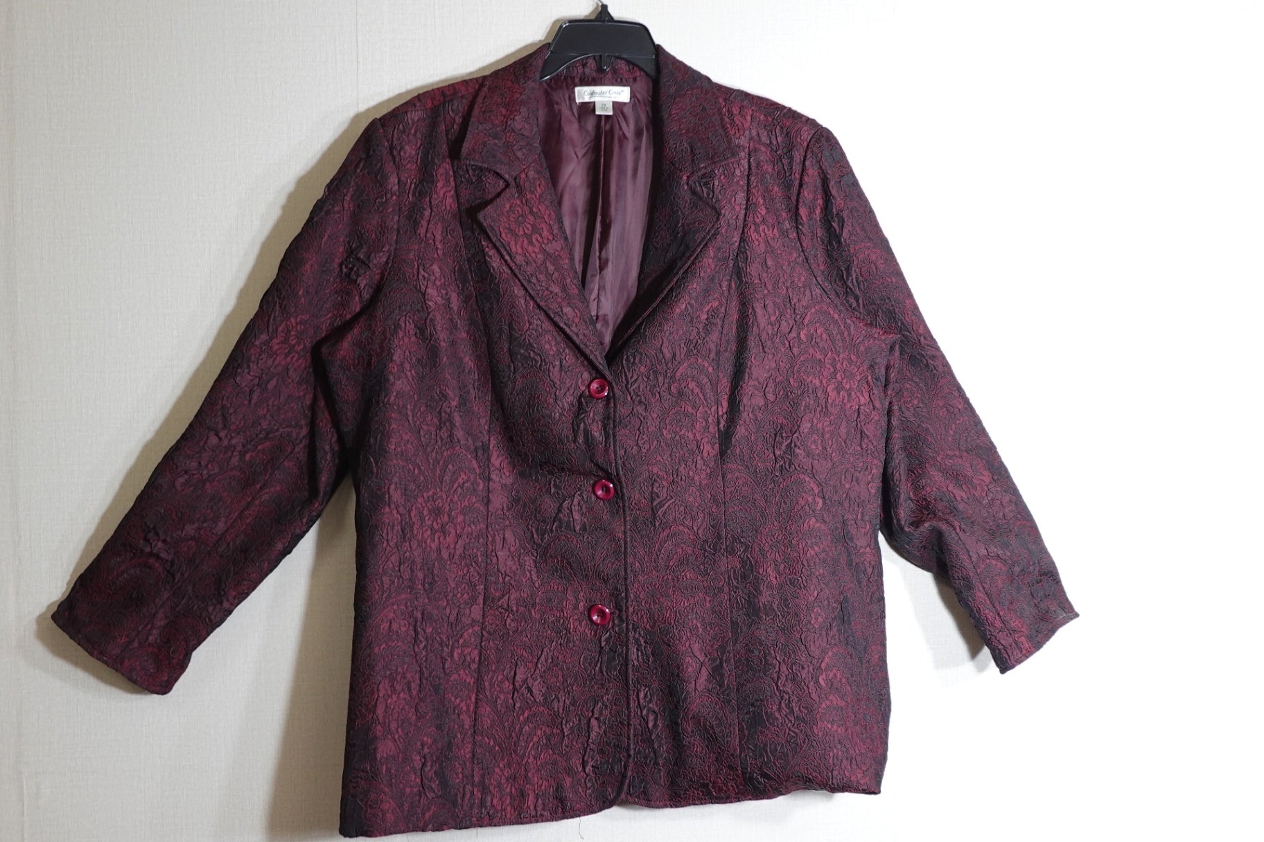 Coldwater Creek, Brocade Blazer, 2X
