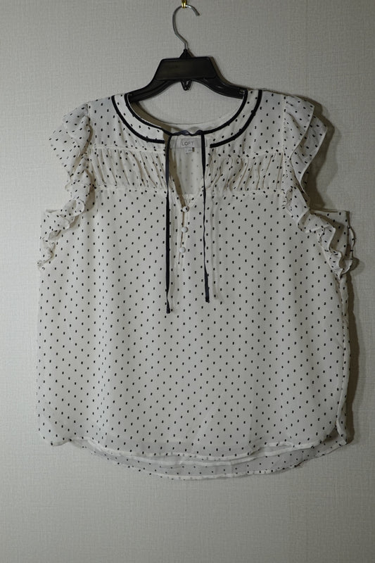 LOFT, Sleeveless Blouse, L
