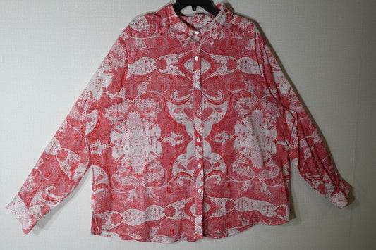 Foxcroft, Long Sleeves Top, 24W