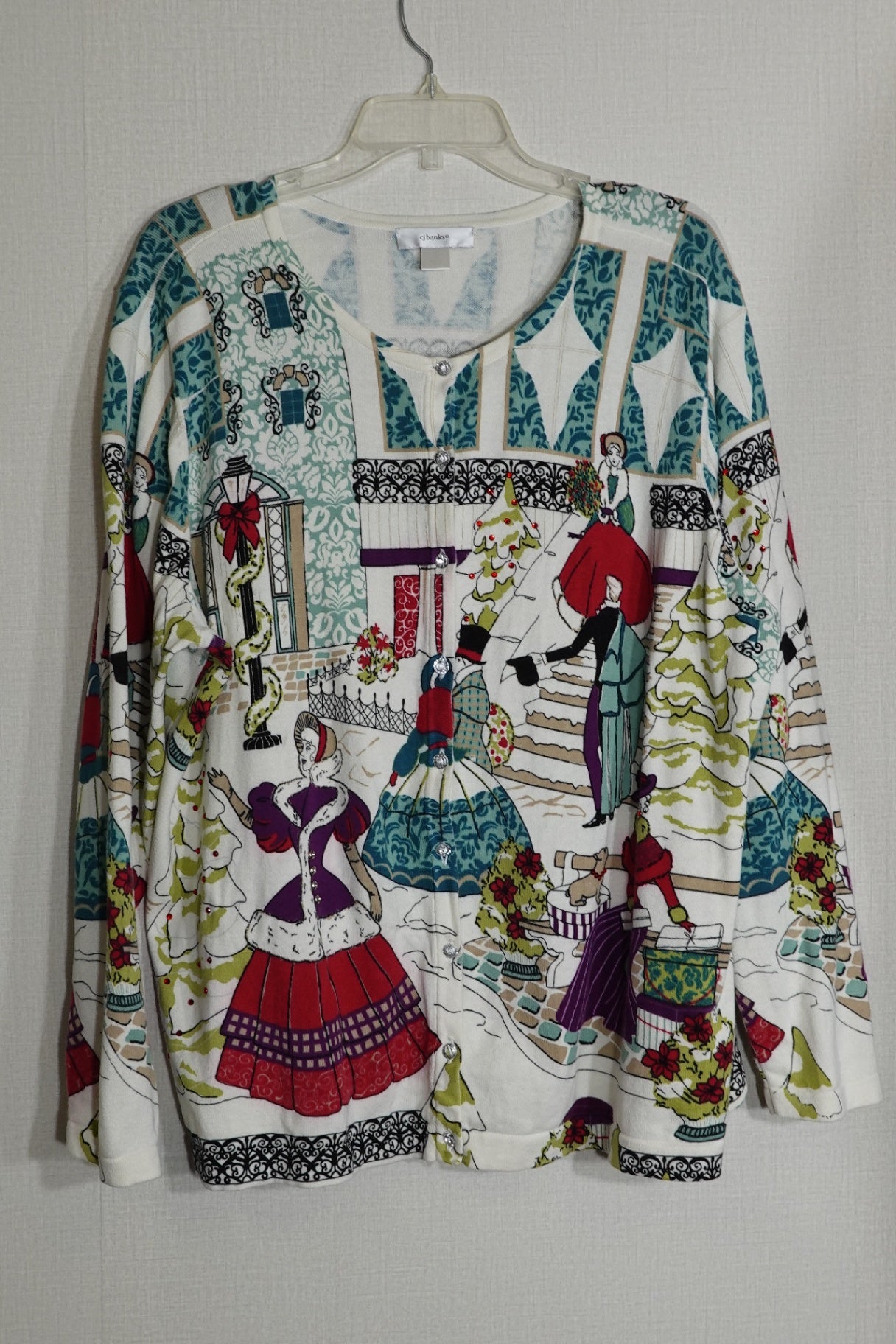 CJ Banks, Cardigan, 2X