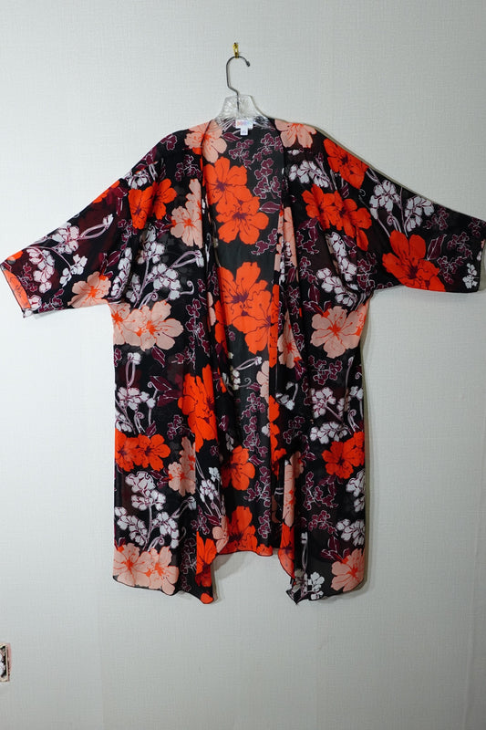 Lularoe, Long Line Cardigan, Large