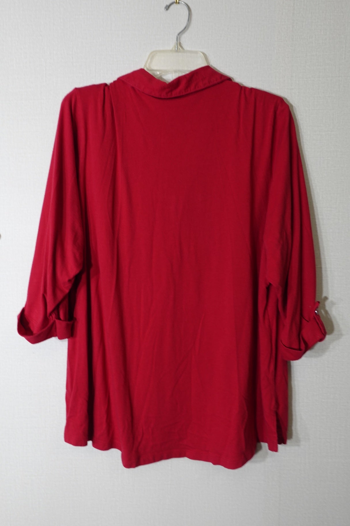 Karen Scott, 3/4 Sleeve Top, 2X