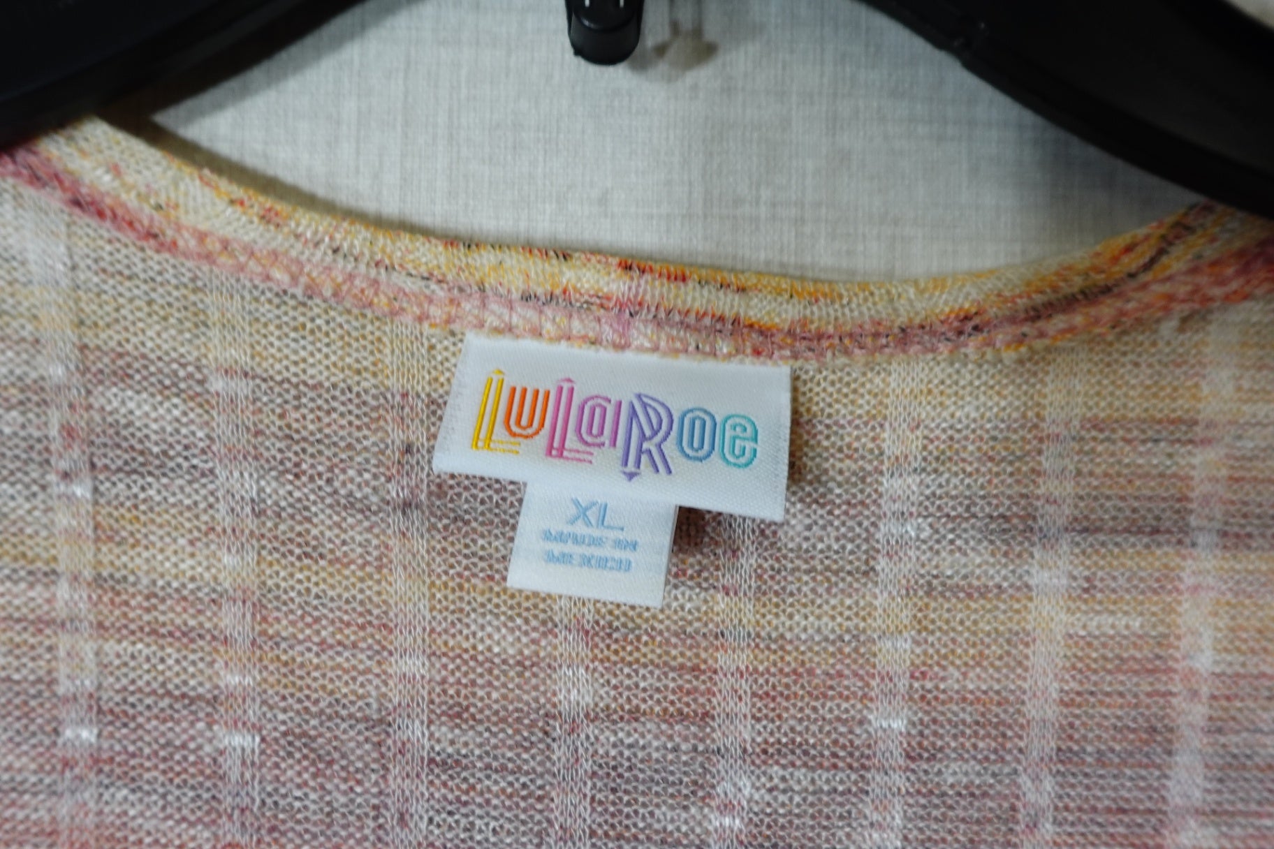 LuLaRoe, Long Line Vest, XL