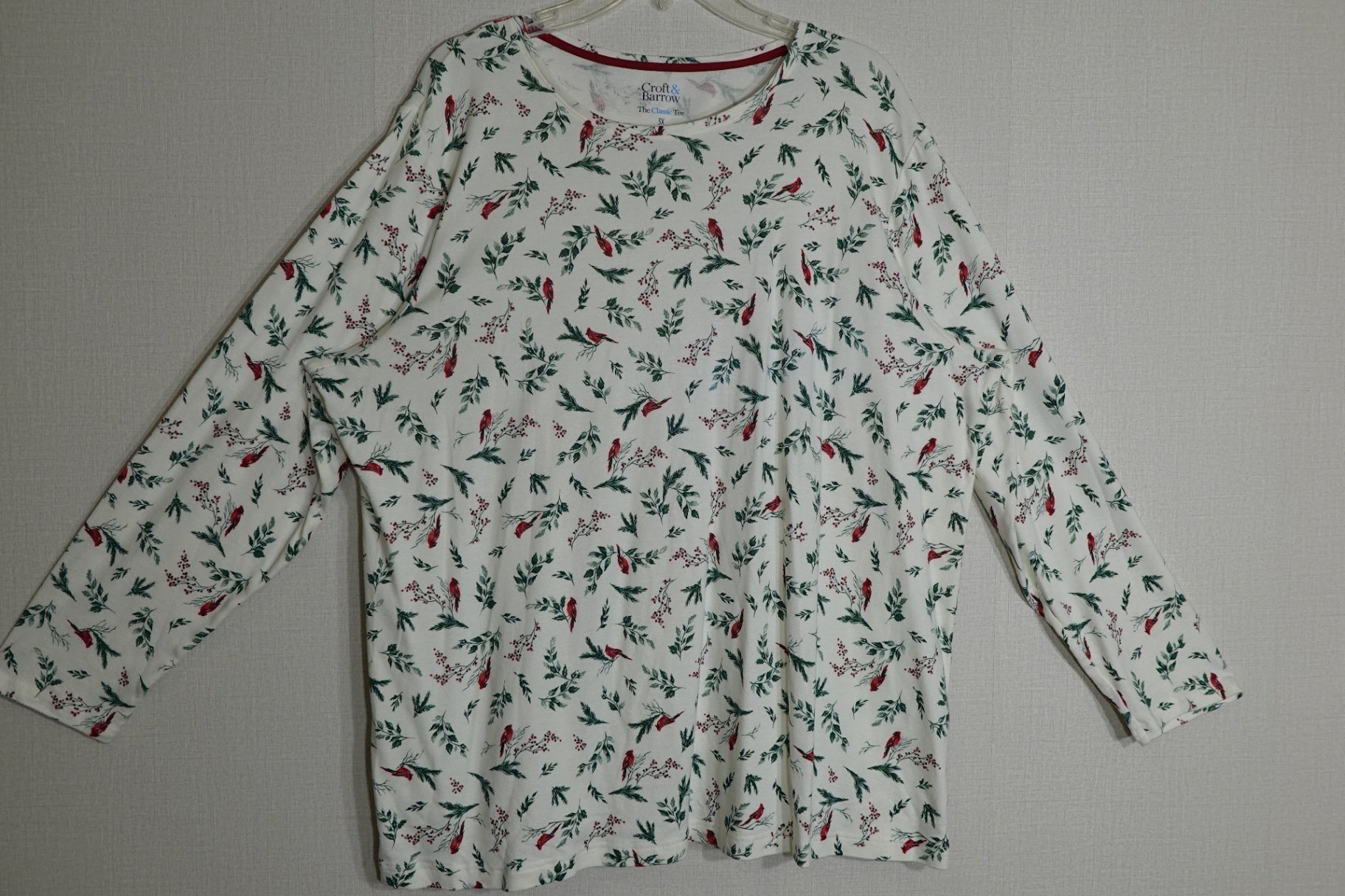 Croft & Barrow, Long Sleeves Top, 3X