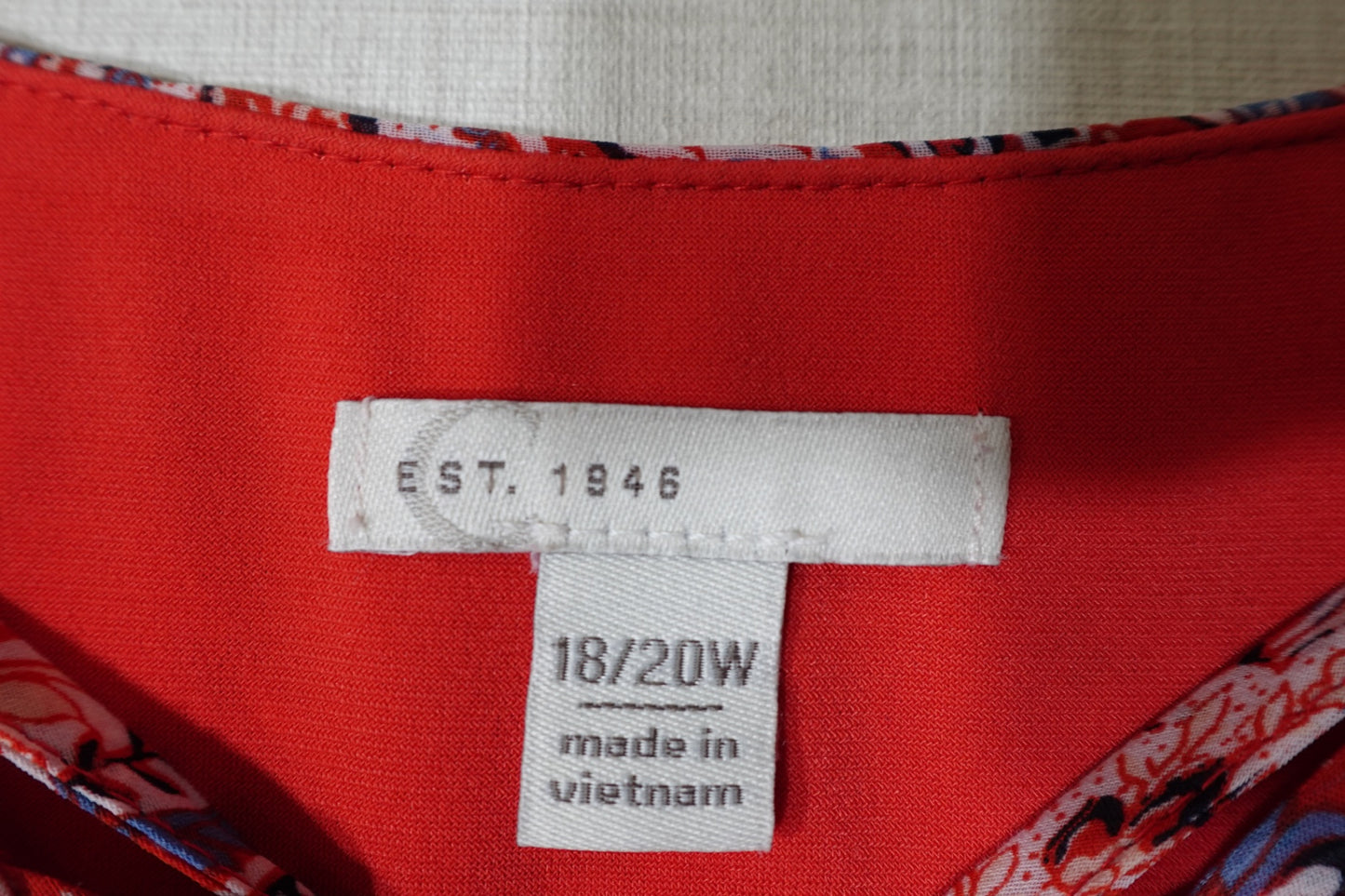 Cato (1946), Short Sleeves Top, 18/20W