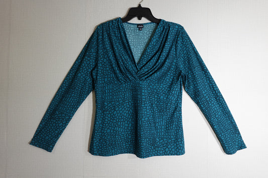 Rafaella, Long Sleeves Top, Large