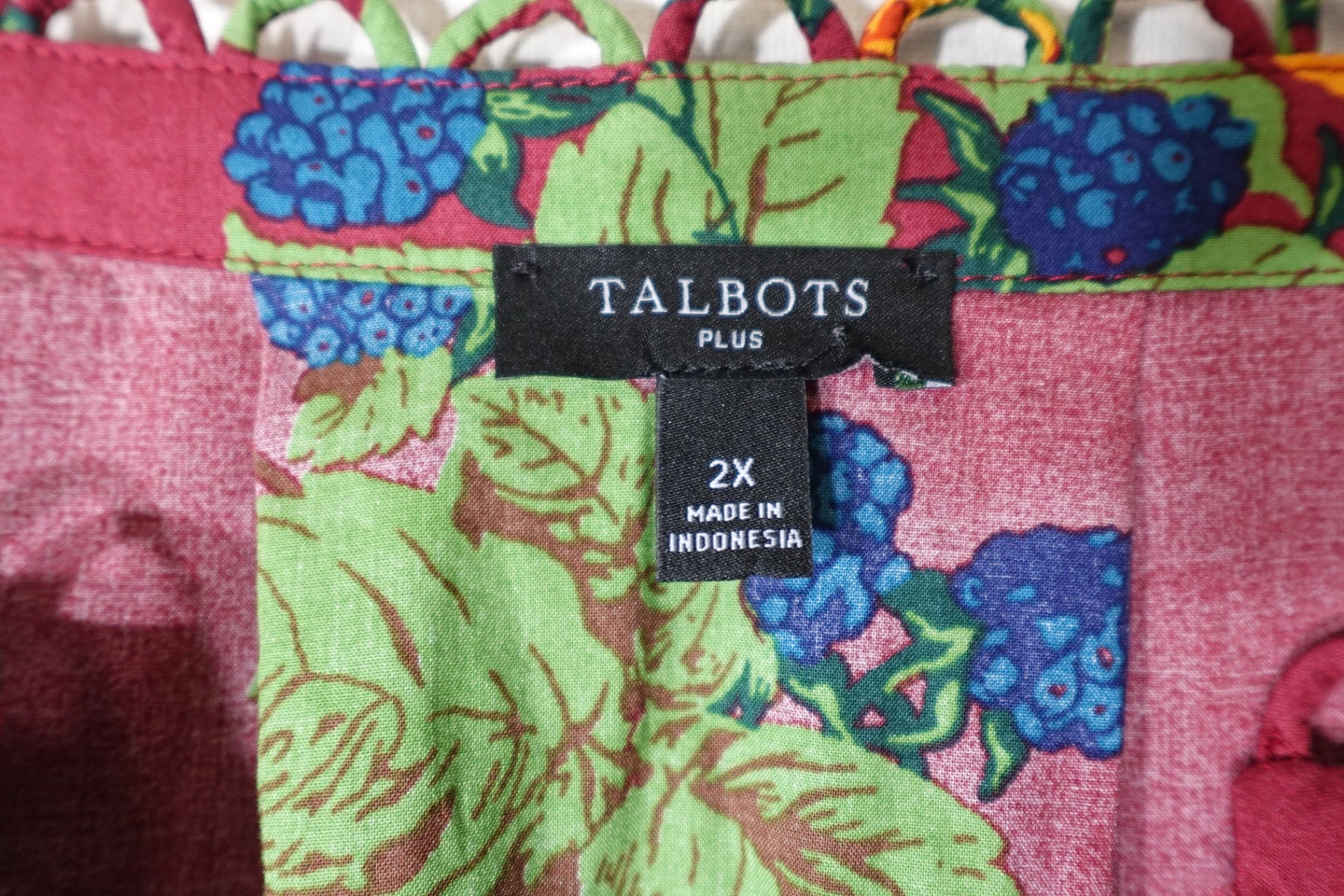Talbots, Long Sleeves Top, 2X
