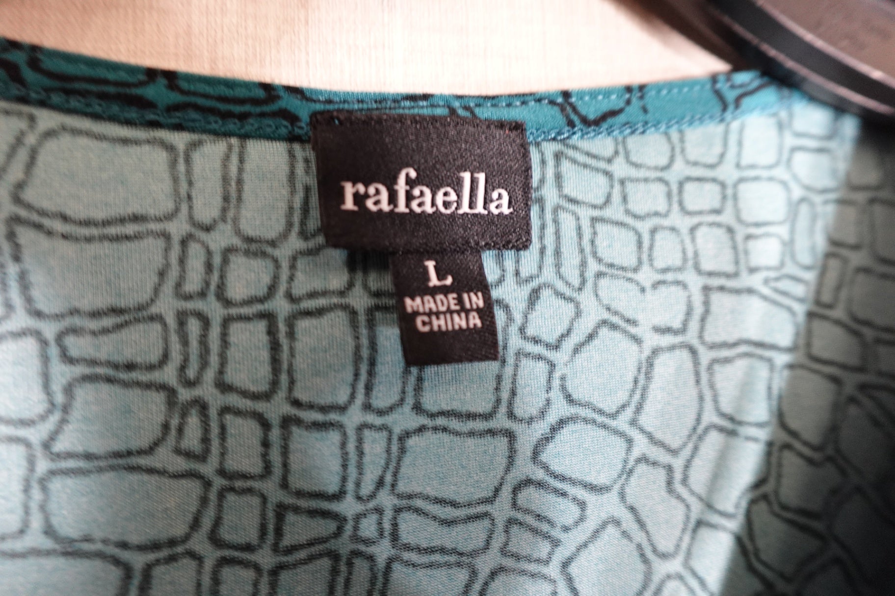 Rafaella, Long Sleeves Top, Large
