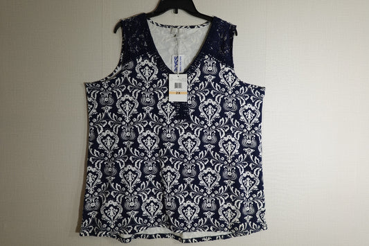Carolyn Taylor, NWT Tank Top, 2X