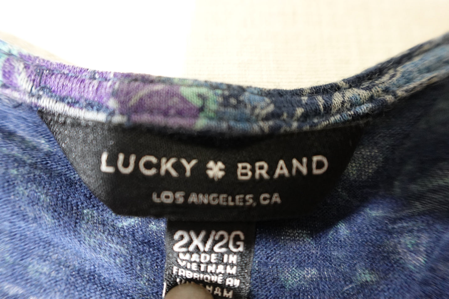 Lucky Brand, 3/4 SLEEVE TOP, XL