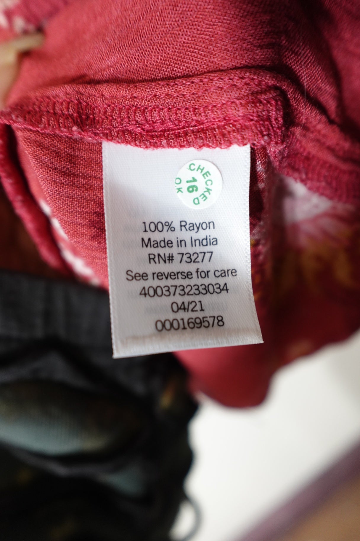 Sonoma, 3/4 Sleeves Top, 3XP