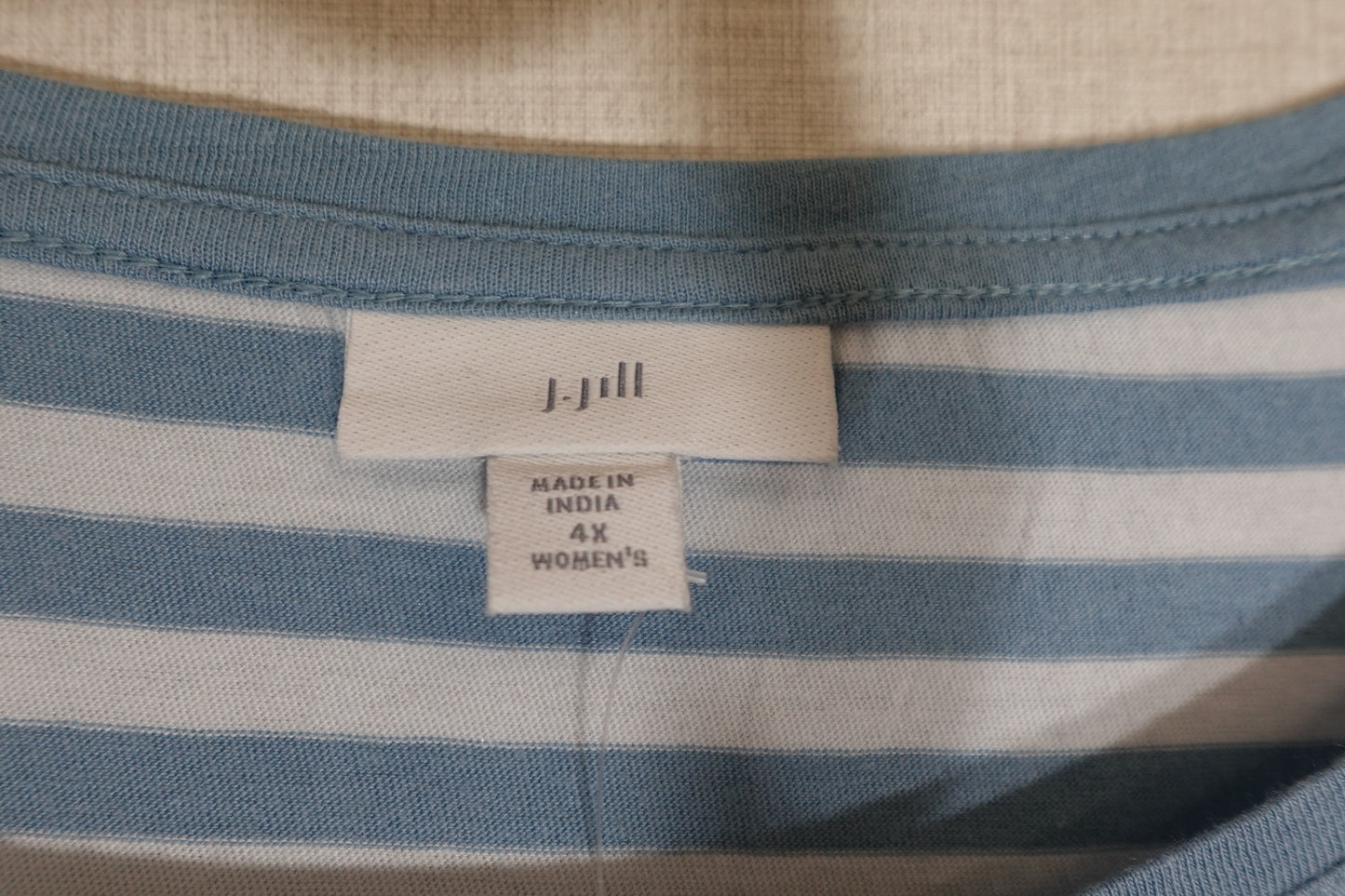 J jill, NWT 3/4 SLEEVED TOP, 4X