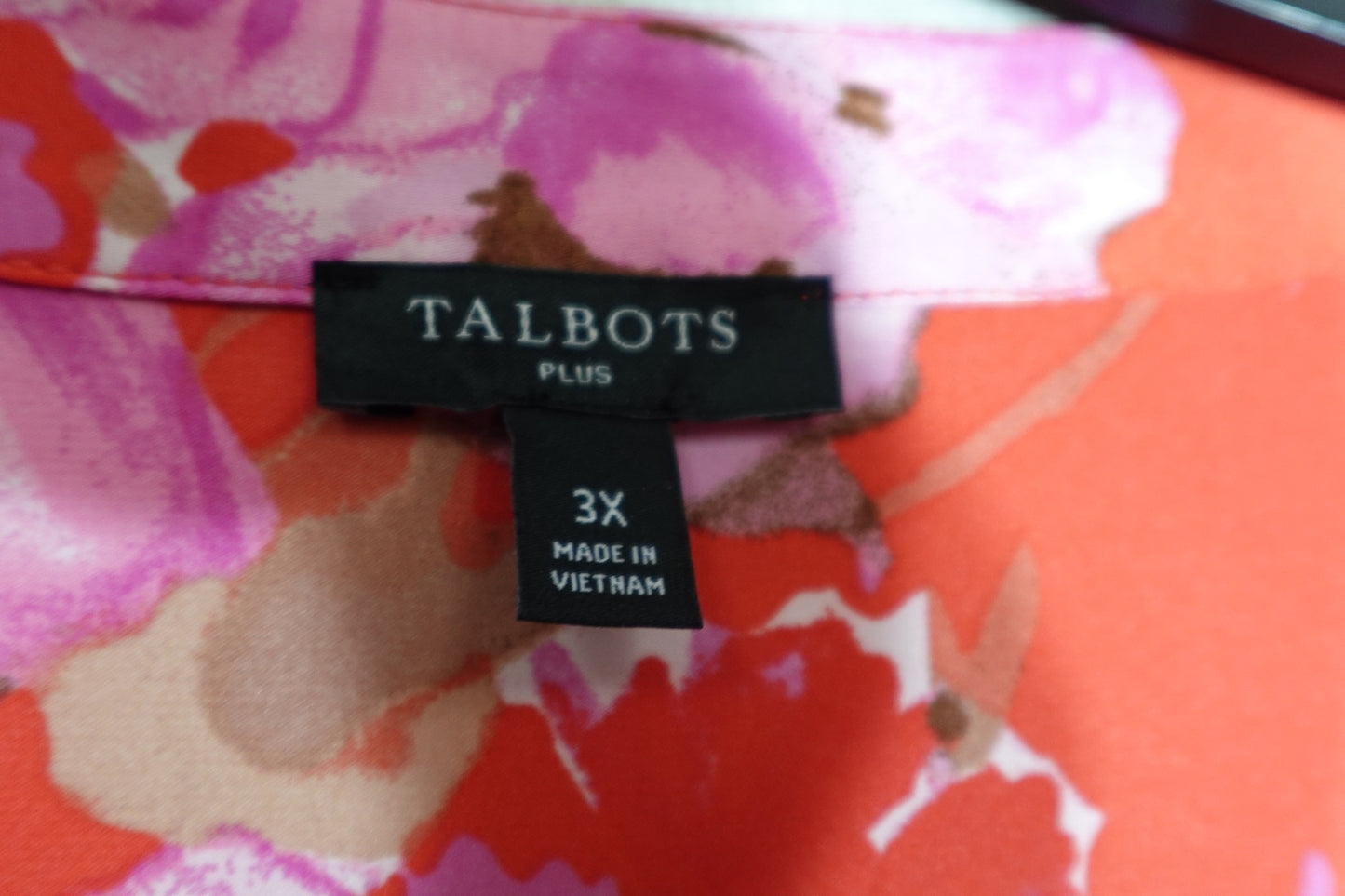 Talbots, Long Sleeves Top, 3X