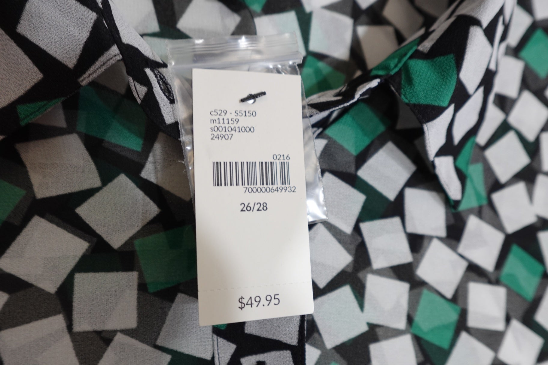 Lane Bryant, NEW 3/4 Sleeve Top, 26/28