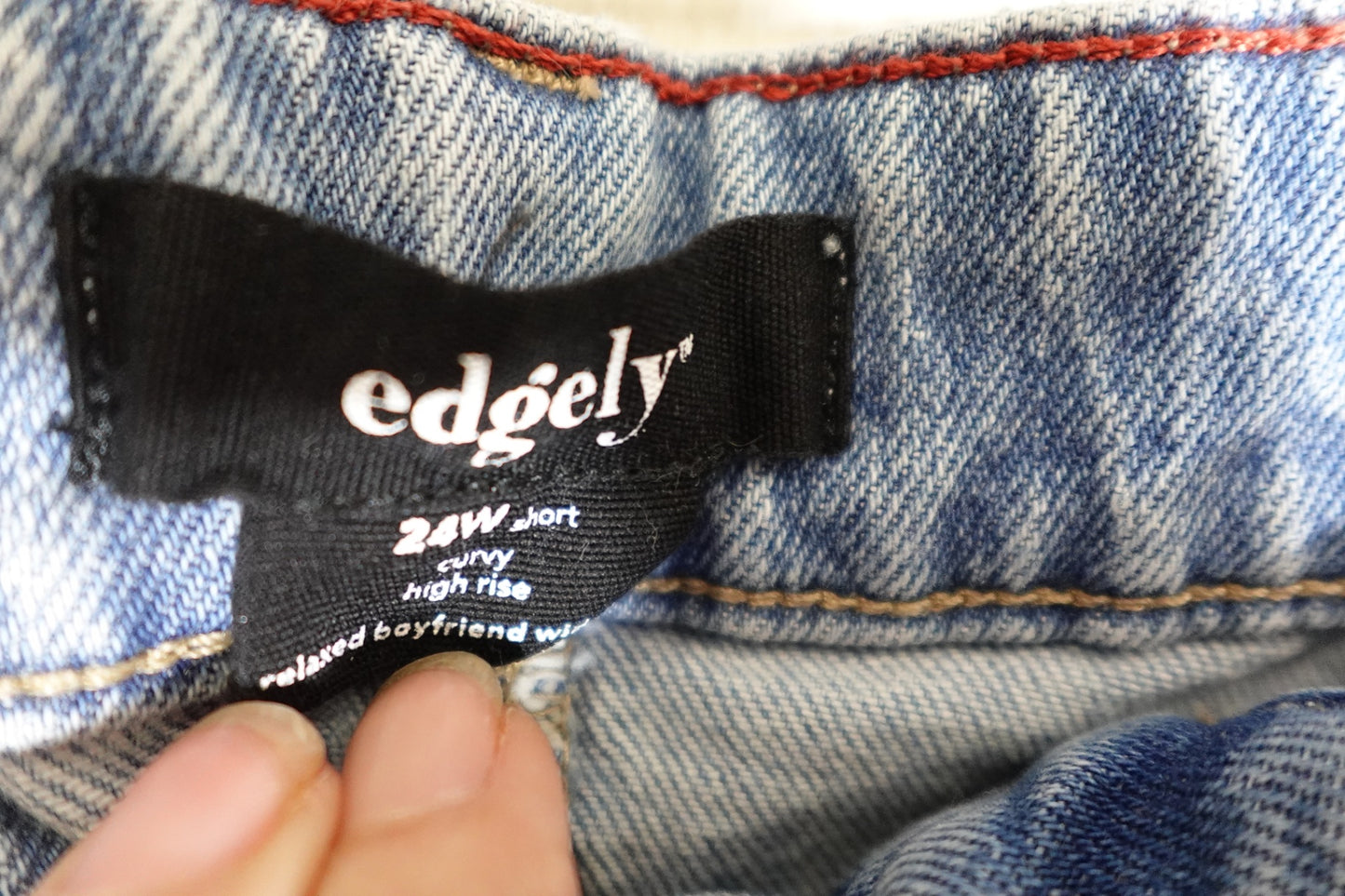 Edgely, Jeans Boyfriend, 24W Short