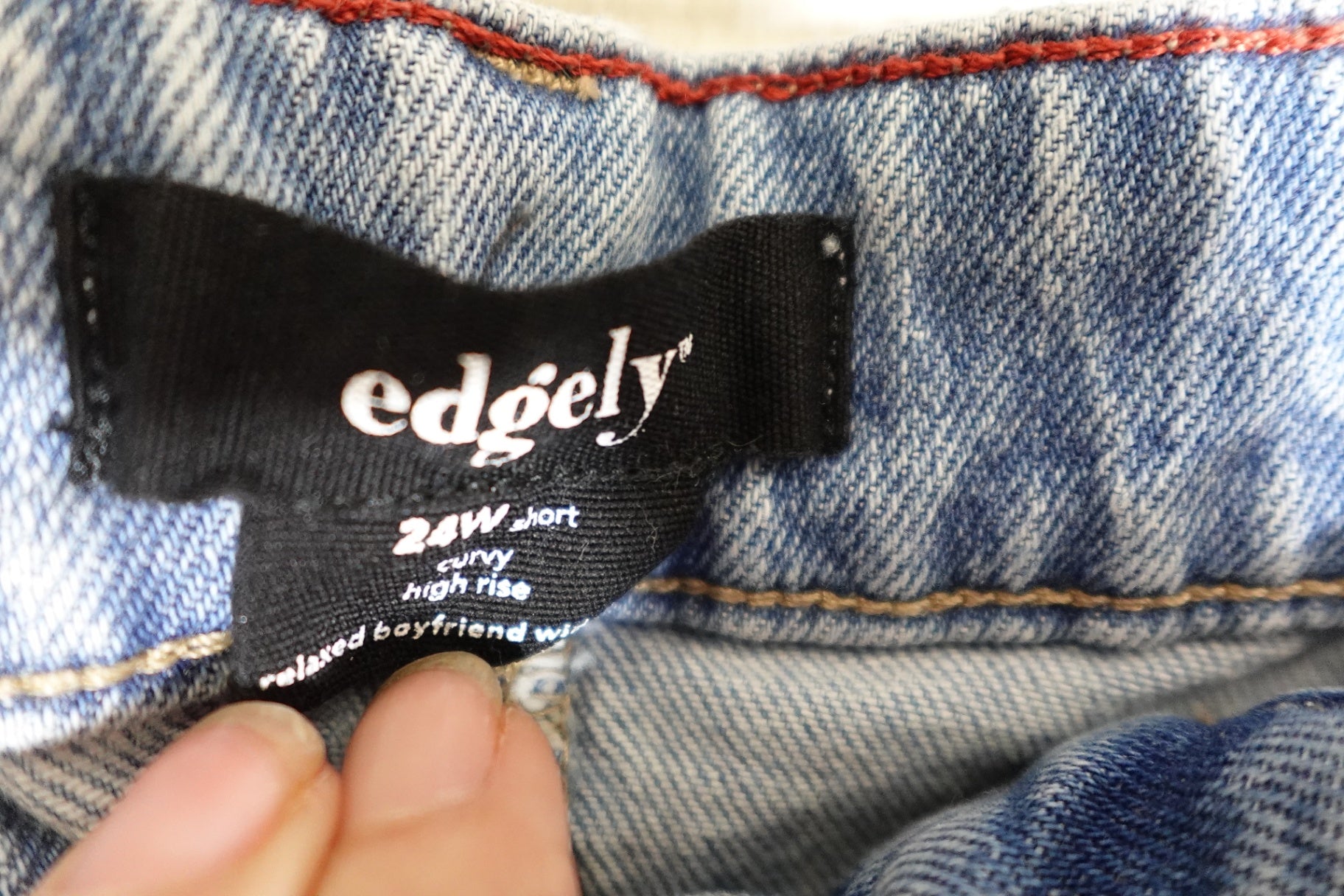 Edgely, Jeans Boyfriend, 24W Short