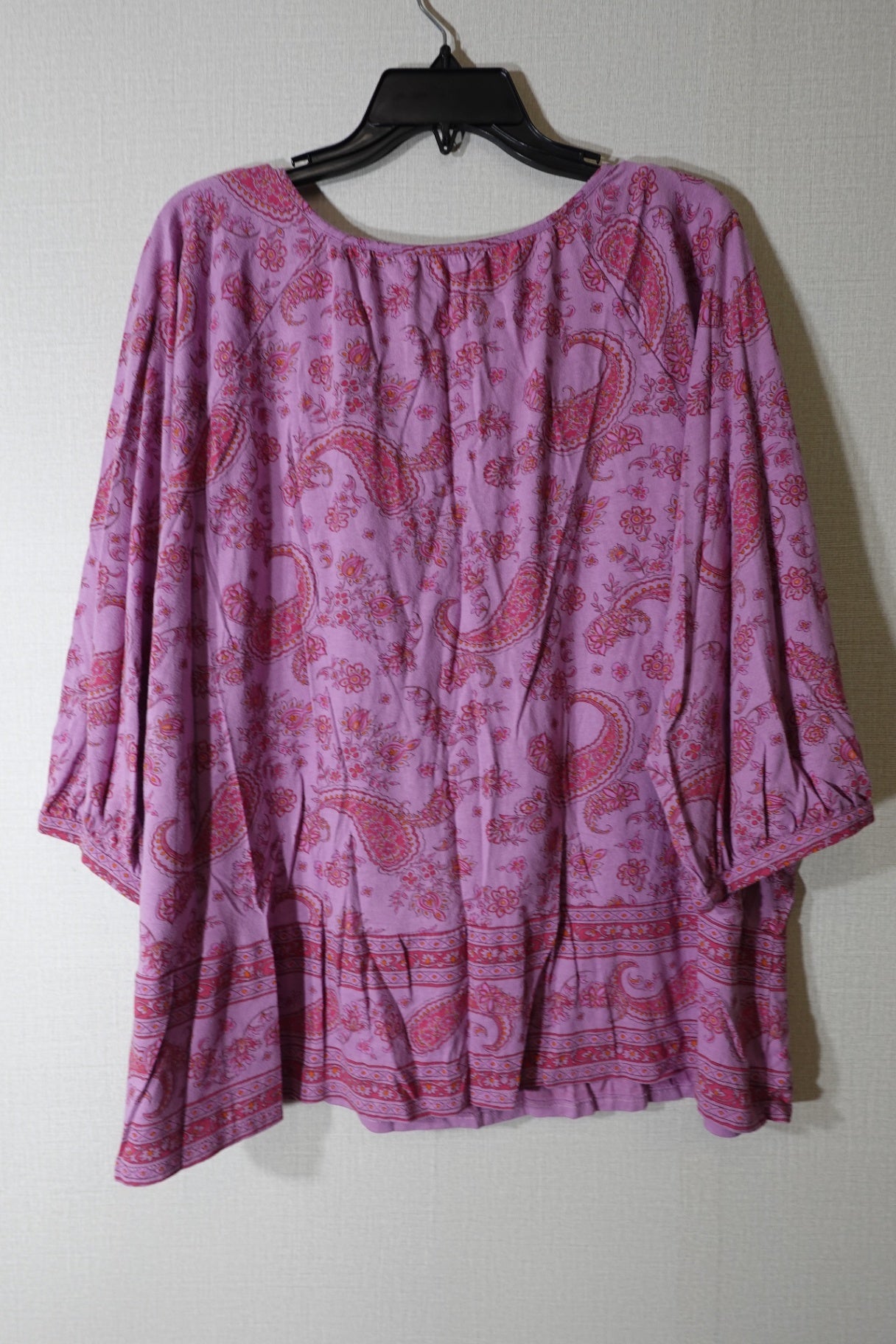 Pure Jill, 3/4 Sleeve Tunic, 3X