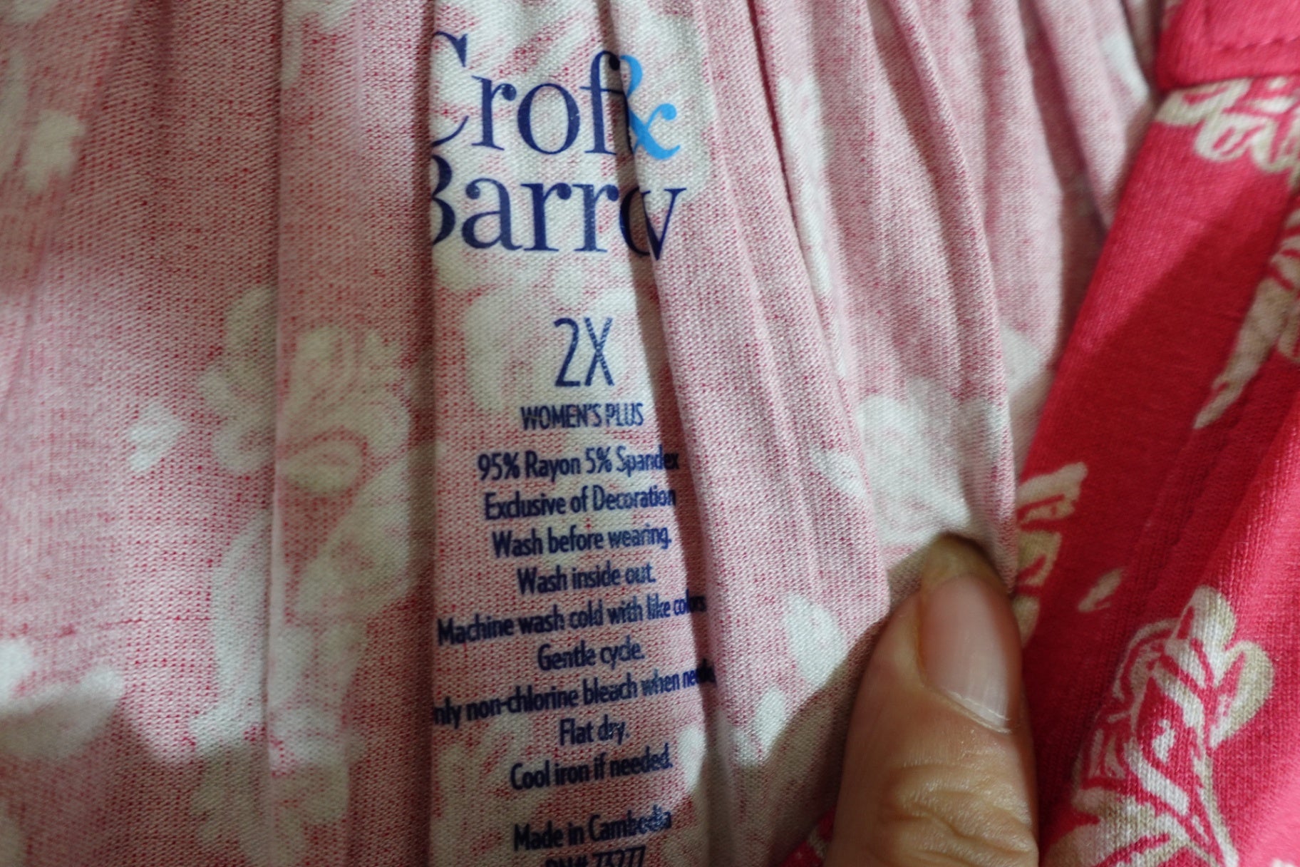 Croft & Barrow, NWT Short Sleeve Top, 2X