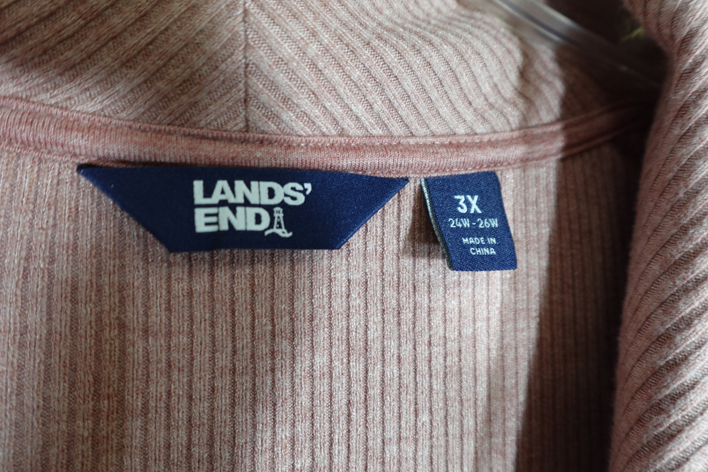 Lands End, Long Sleeves Top, 24/26W
