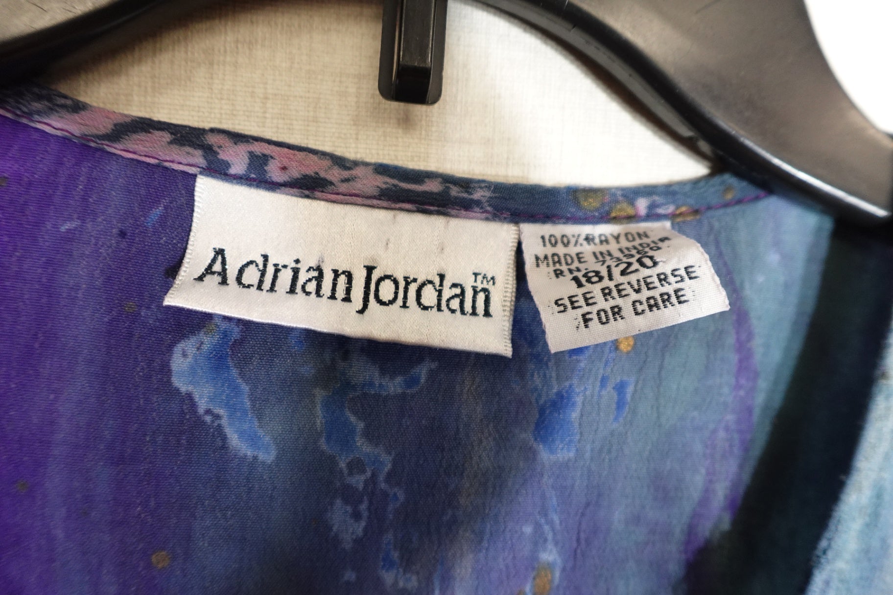 Adrian Jordan, 3/4 Sleeve Tunic, 20