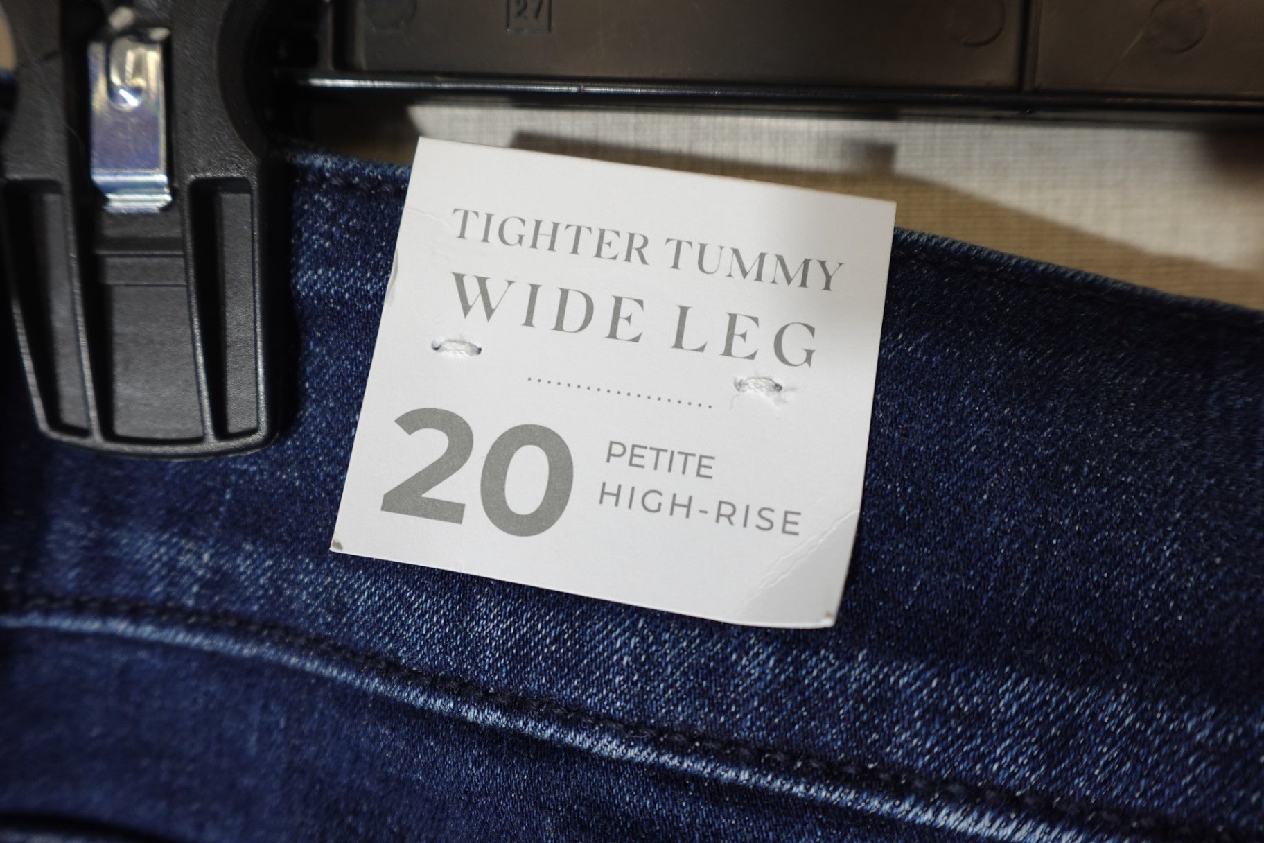 Lane Bryant, NEW- Jeans: Petite High-Rise wide-leg, 20P