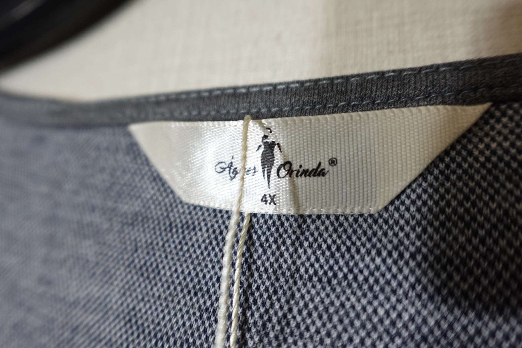 Agnès Orinda, New Long Sleeve Top, 4X