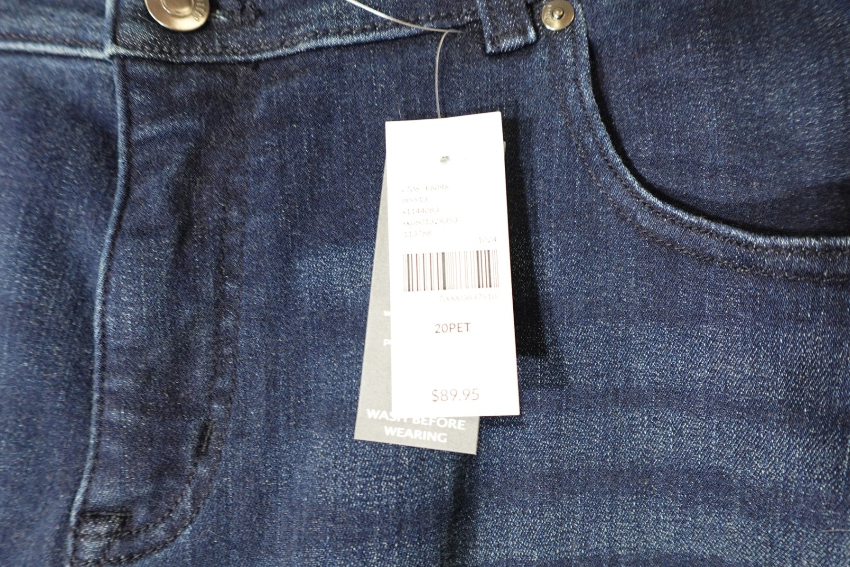 Lane Bryant, NEW- Jeans: Petite High-Rise wide-leg, 20P