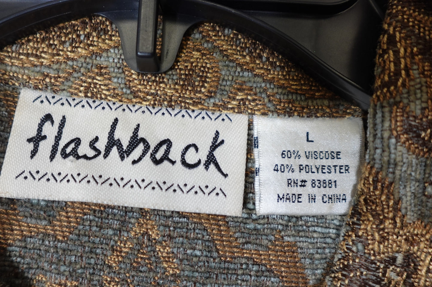 Flashback, Brocade Jacket, Large