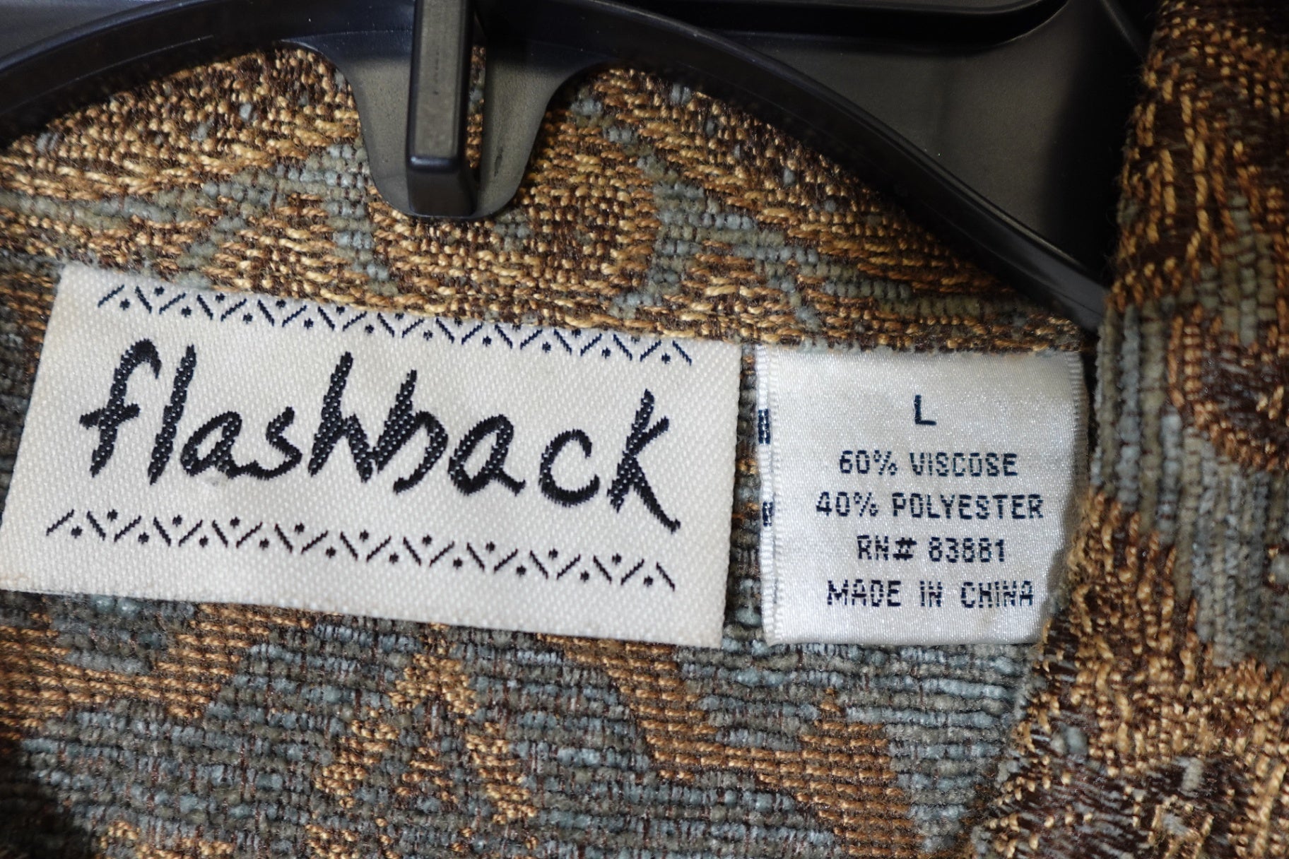 Flashback, Brocade Jacket, Large