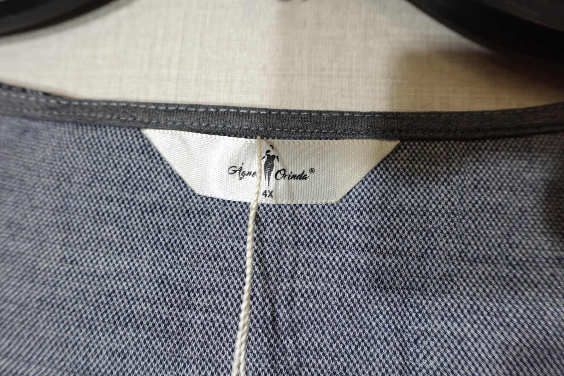 Agnès Orinda, New Long Sleeve Top, 4X