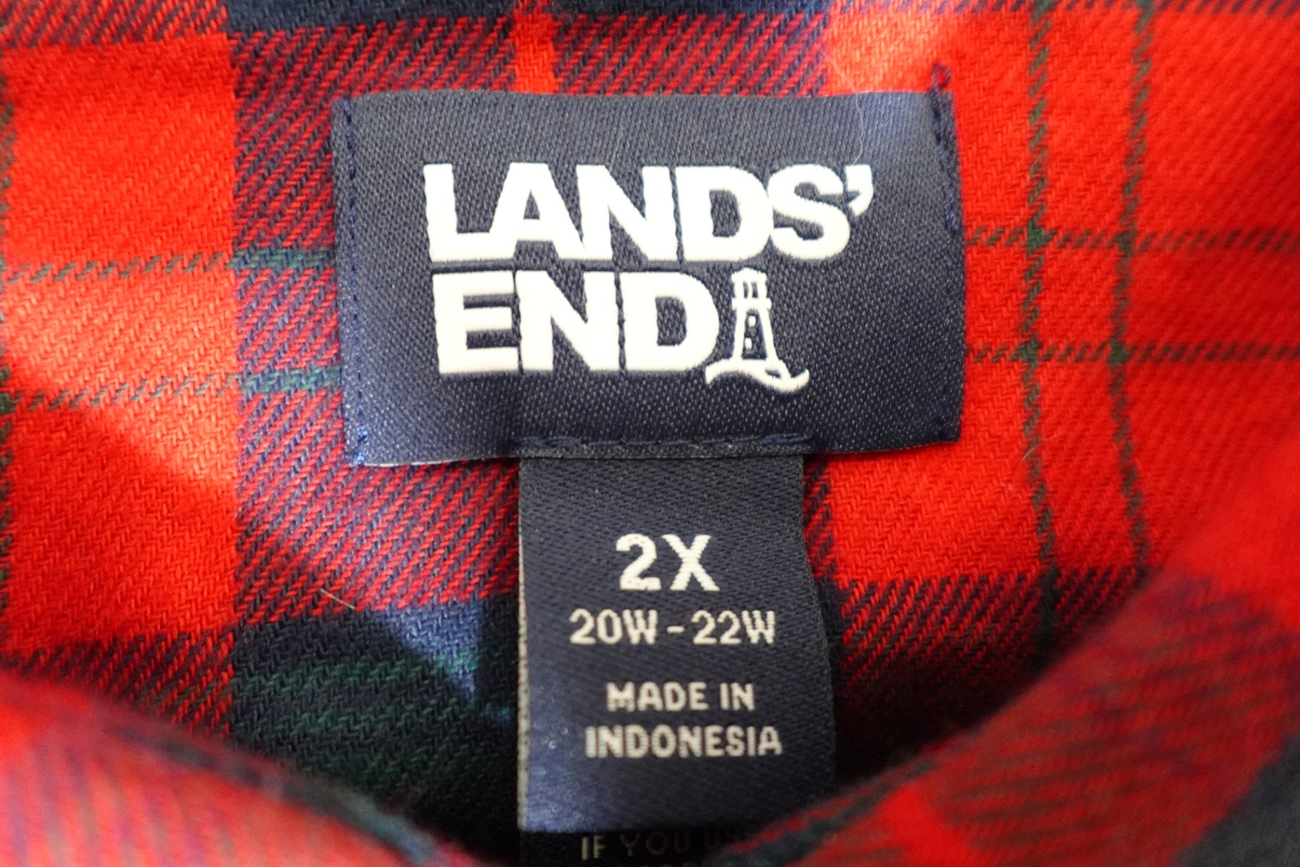 Land's End, Long Sleeves Top, 20W-22W