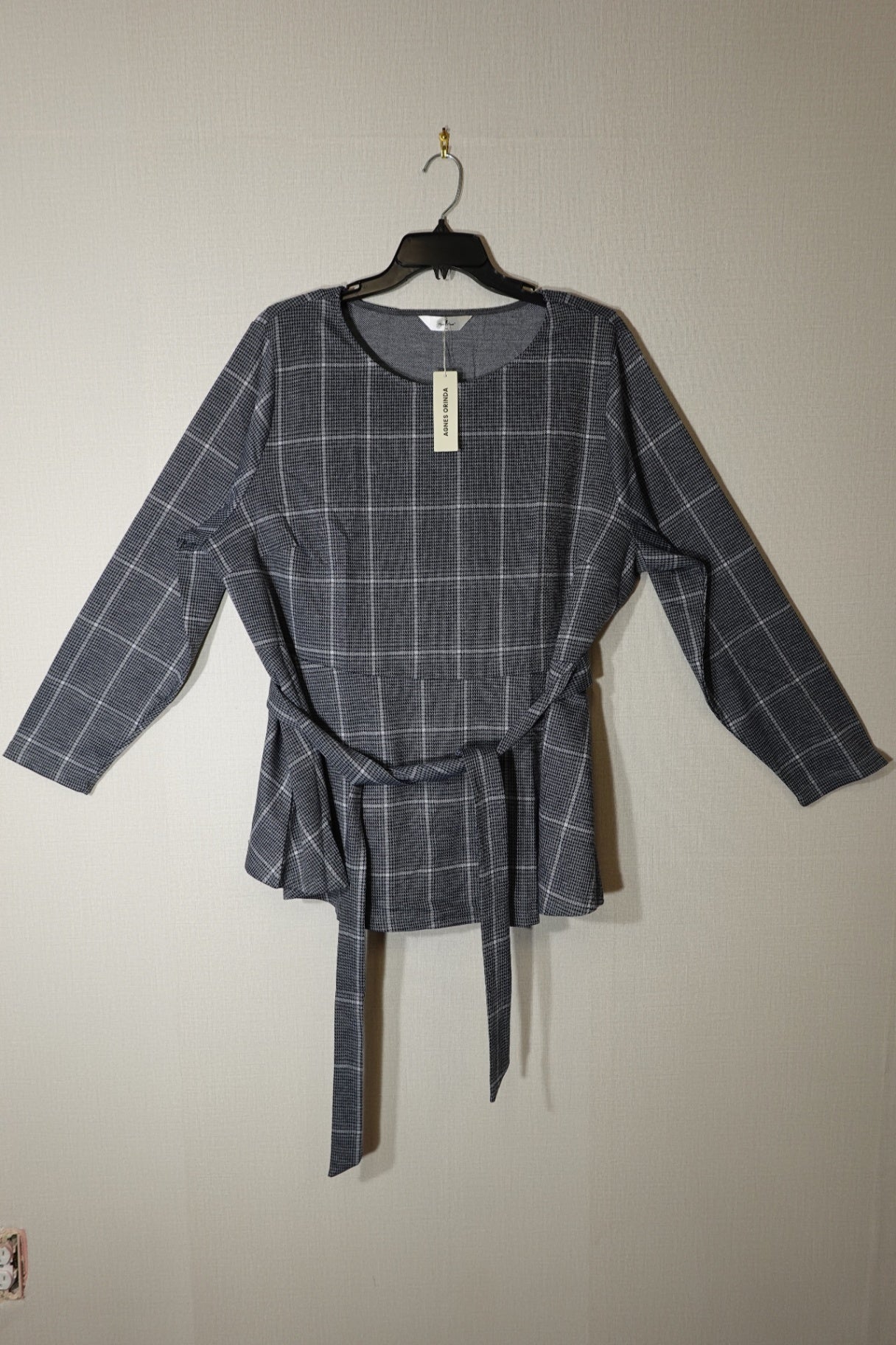 Agnès Orinda, New Long Sleeve Top, 4X