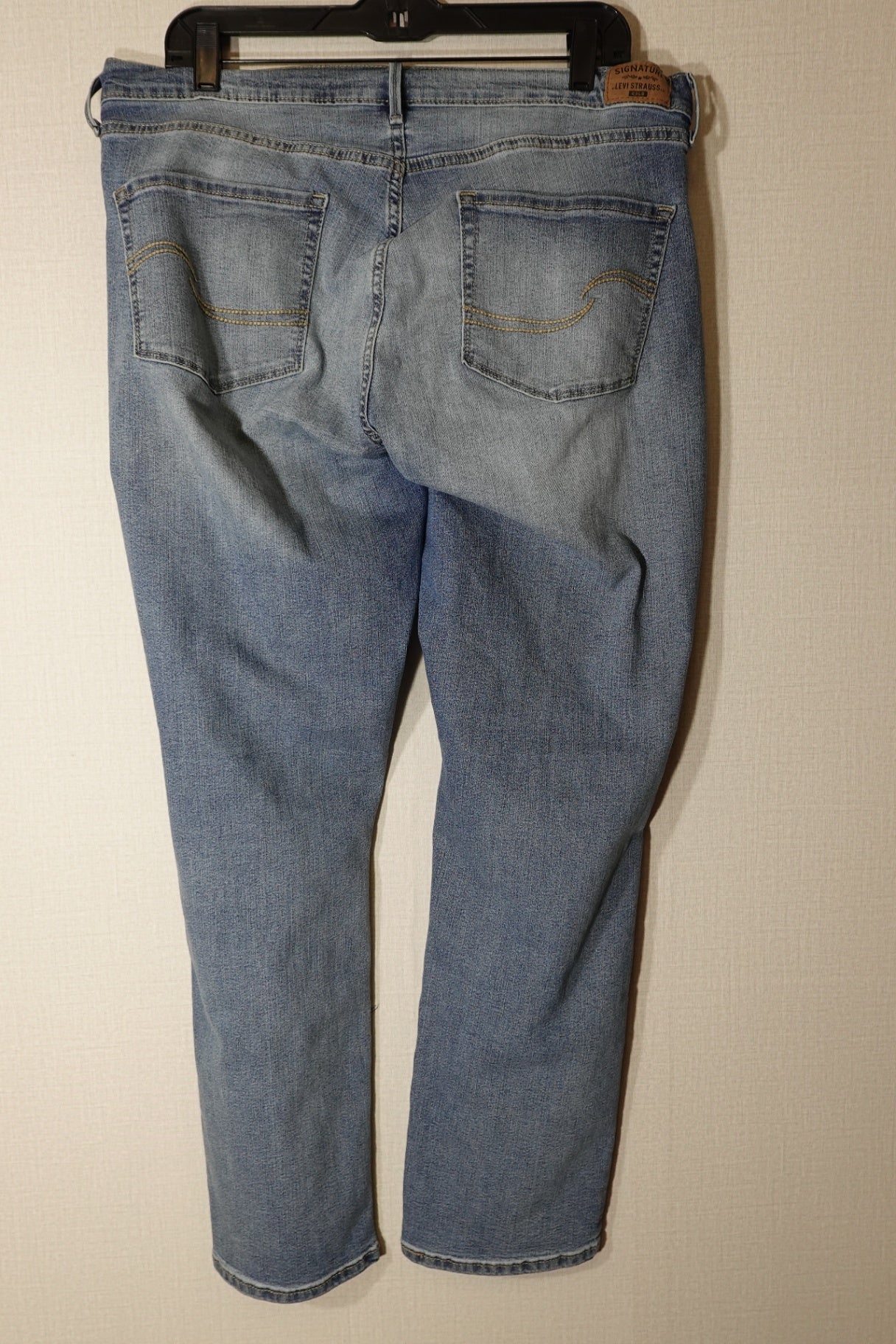 Signature Strauss, jeans: curvy straight, 18W