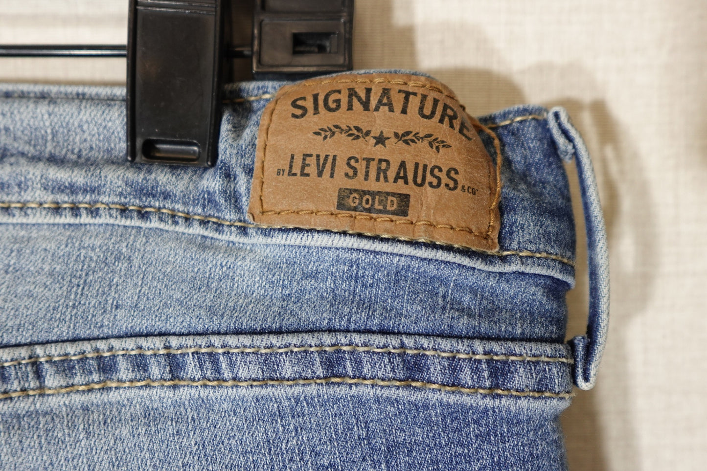 Signature Strauss, jeans: curvy straight, 18W