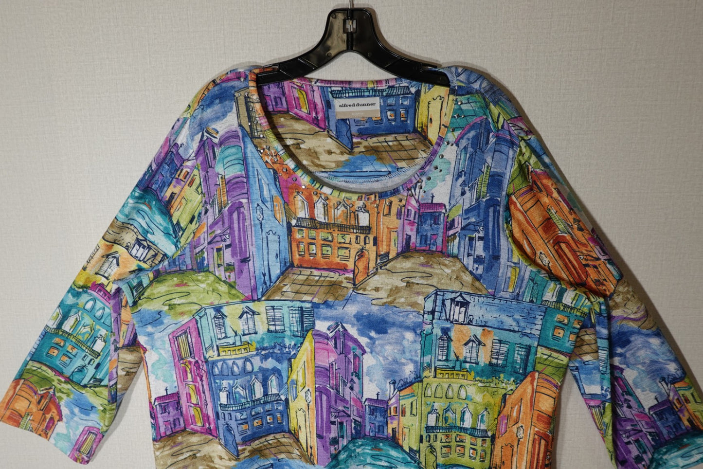 Alfred Dunner, 3/4 Sleeve Top, 3X