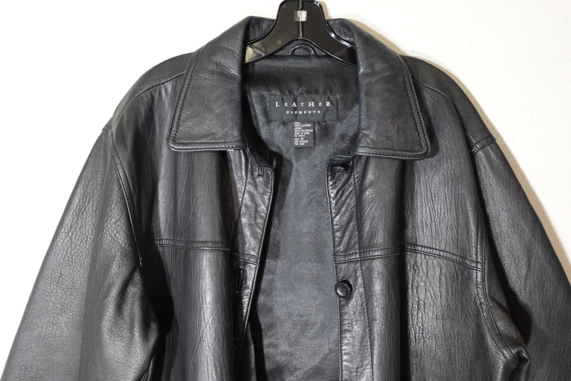Leather Elements, Leather Jacket, XL (1X)