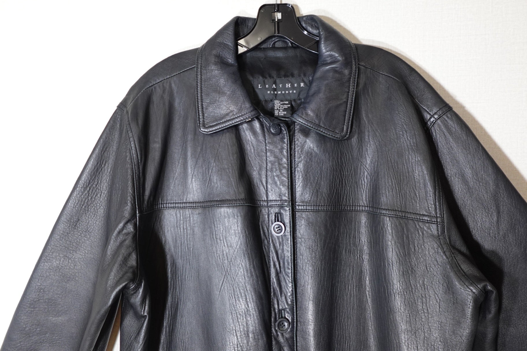 Leather Elements, Leather Jacket, XL (1X)