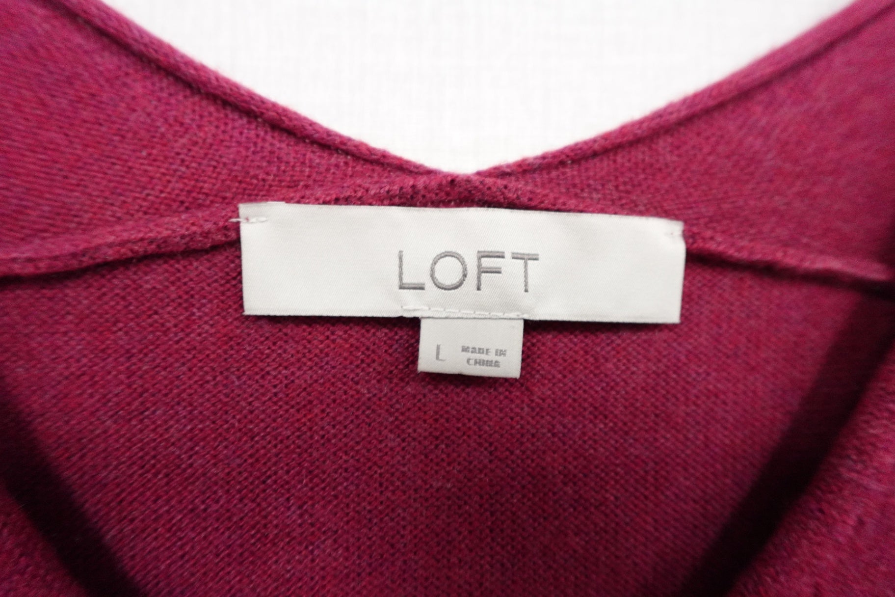 LOFT, Long Sleeves Top, L