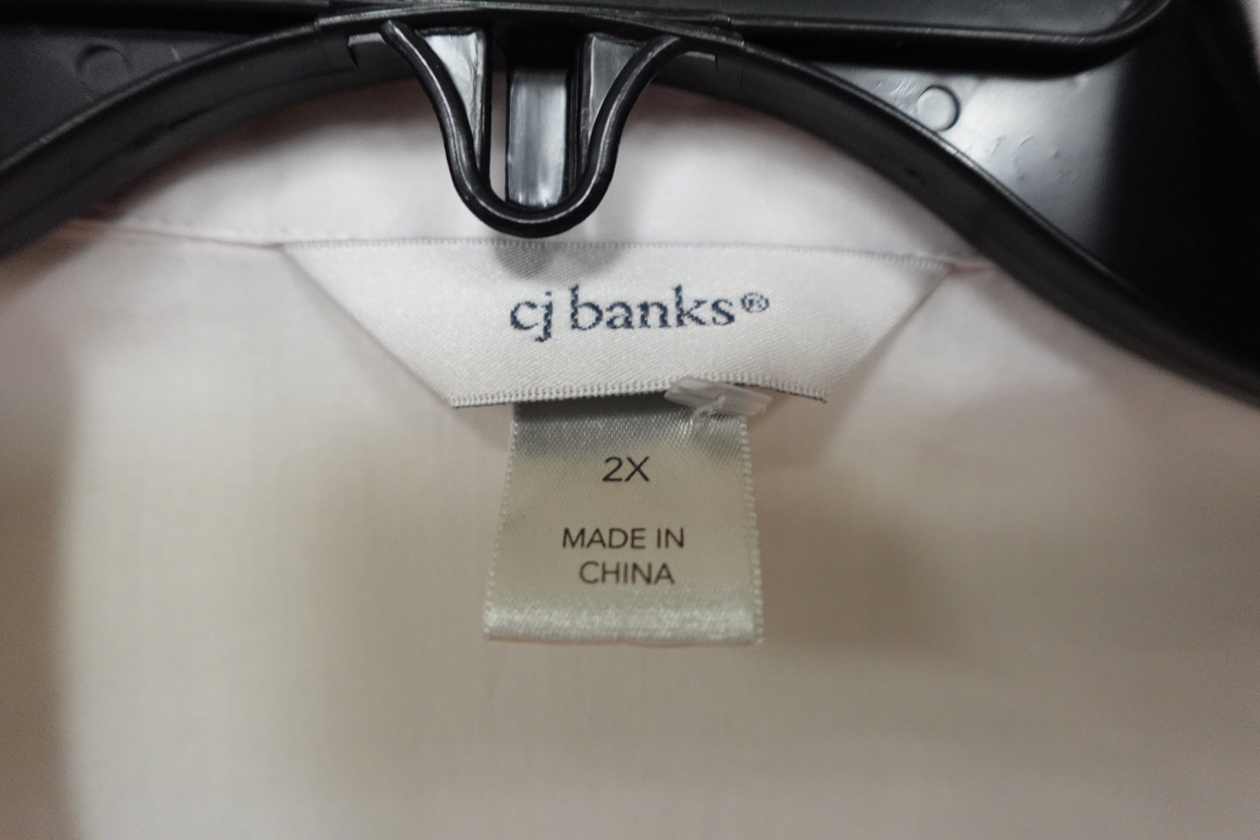 CJ Banks, 3/4 SLEEVE TOP, 2X