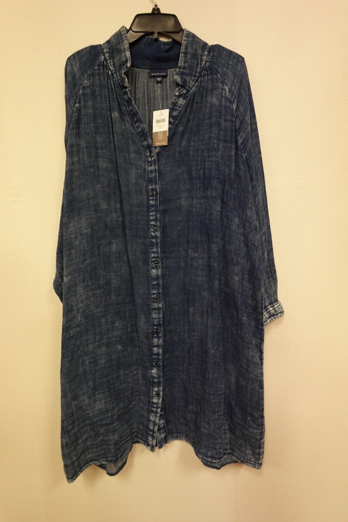 Pure Jill Indigo, NEW Dress, 2X